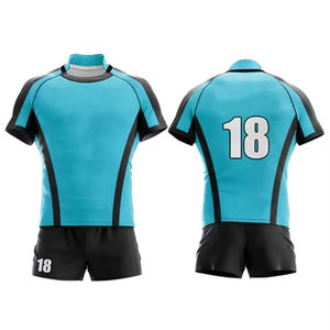Tenue de rugby, vêtements de rugby, uniformes imprimés par sublimation, vêtements de sport de rugby, vêtements d'équipe unisexes pour homme, uniforme respirant - Product Image 4