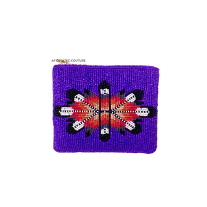 Floral Handmade Beaded Coin Pouches Artisan Made Coin Purse Hand Embroidery Seed Beads Coin Purses Trendy Latest Design - Product Image 5