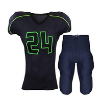 Uniformes de Fútbol Americano Sublimados Personalizados de Alta Calidad, Conjuntos de Camisetas Transpirables para Hombres y Jóvenes, Ropa Deportiva de Fútbol Americano