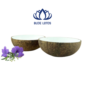 [HAUTE QUALITÉ] |   Ensemble de bols en bois de coco écologiques, végétaliens et biologiques, à motif floral sculpté, pour salades et smoothies, du Vietnam - Product Image 5