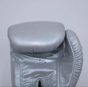 Nouveaux gants de boxe en argent Twins pour Muay Thai, entraînement, sparring, MMA, kickboxing - Product Image 4