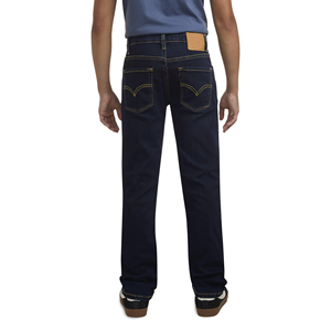 Jeans droits en denim délavé pour garçon, qualité supérieure, fabrication directe usine, design personnalisé, écologiques, respirants, pantalons décontractés pour enfants - Product Image 2