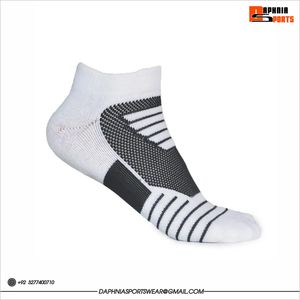 Daphnia Sports <b>Socks</b> White Black Geometric Knitted Breathable for Running Adults Summer Sport <b>Socks</b> For Unisex - Product Image 2