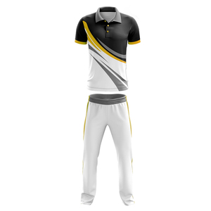 Tenues de cricket uniques, fabriquées en usine, de couleur unique, au meilleur style, vêtements de sport faciles à porter, ensemble de tenues de cricket par sublimation. - Product Image 2