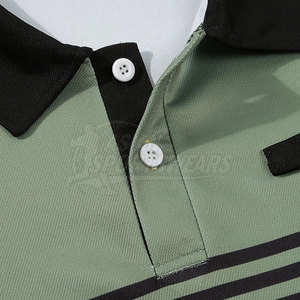 T-shirts pour hommes au design optimal, en matière douce de qualité supérieure, coupe confortable, col élégant, pour tenue décontractée professionnelle et quotidienne, style moderne uni - Product Image 6