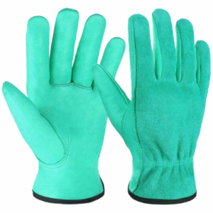 Gants de sécurité en cuir pleine fleur grainé, robustes, résistants à l'abrasion, économiques, pour le travail et la conduite, usage général - Product Image 3
