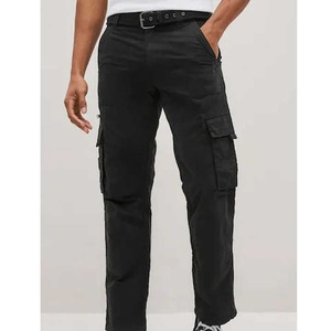 Nouveauté - Pantalon cargo en toile personnalisé avec logo OEM pour hommes - Séchage rapide, respirant, sport, gym, jogging - Product Image 3