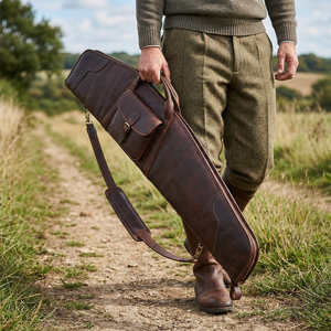 Meilleurs prix – Housses de fusil de chasse en cuir uni de haute qualité pour étui à fusil – Housse de fusil de chasse en cuir de qualité supérieure à vendre - Product Image 6