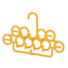 Inomata ไม้แขวนเนคไทและเข็มขัดสีเขียวไม้แขวนเสื้อคุณภาพพรีเมียมสำหรับจัดเก็บและจัดระเบียบสิ่งของของคุณ - Product Image 1