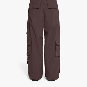 Jeans cargo amples pour hommes, taille haute, style hip-hop, coupe décontractée, multi-poches, longueur intégrale, tendance - Product Image 1