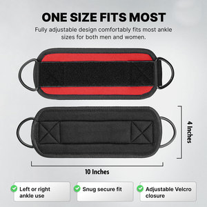 Sangles de cheville personnalisées avec logo pour hommes et femmes, entraînement de powerlifting, musculation, universelles, ergonomiques, design tactique, utilisables toute saison. - Product Image 3