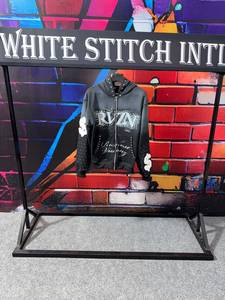 Custom Vintage Zipper Embroidered Rhinestone Streetwear Silk Screen Printing Acid Wash Oversized 100% Cotton Winter Men Hoodies - Product Image 5