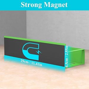 Set di 4 Organizzatori Magnetici Verdi per Spezie, Organizzatore per Frigorifero e Forno, Gestione Ottimizzata del Frigorifero - Product Image 5