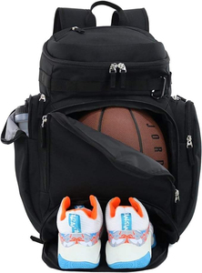 Sac de sport personnalisé pour le basketball avec compartiment à chaussures, service OEM de marque privée, approvisionnement en gros pour les marques sportives - Product Image 2