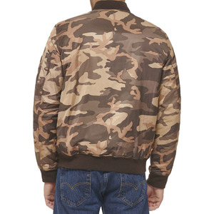 Blouson bomber pour homme en nylon 100% MA1 Flight Security, logo personnalisé, grandes tailles, vente en gros, nouveau design, blouson bomber de sécurité - Product Image 5