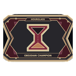 Cinturón de Campeonato Personalizado de Obsidiana con Diseño de Reloj de Arena para Lucha Libre, Boxeo, MMA - Placas Metálicas, Cuero PU, Logotipo Personalizado, Fabricación OEM - Product Image 6