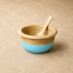 Tazón de Madera Premium para Servir Chips y Salsas, Plato para Aperitivos de Doble Uso, Apto para Alimentos, Moderno, para Cocina - Product Image 4