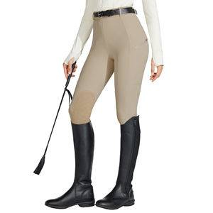 Pantalones de Montar a Caballo Curvy Fit para Mujer con Cintura Elástica y Elasticidad en Cuatro Direcciones para Máximo Confort y una Forma Elegante - Product Image 1