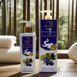 Après-shampoing Crème Herbal SOSIRI à Rincer pour Cheveux Bouclés/Fins/Colorés - Hydratant, Lissant et Favorisant la Croissance Capillaire - Product Image 4
