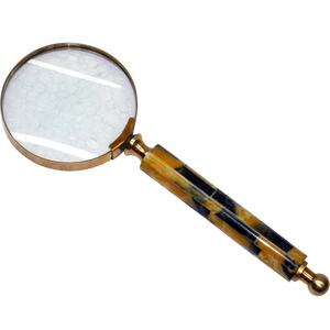 Venta al por mayor color bronce metal vintage diseño ojo cristal indio artesanía nuevo diseño 2025 buena calidad lupa aspecto antiguo - Product Image 1