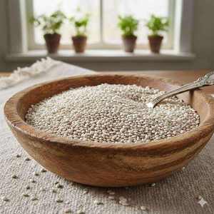 Semillas de Chía Blancas Enteras 100% Puras, Superalimento Natural a Base de Plantas, Ingrediente de Grado Alimenticio Premium para Smoothies, Jugos y Batidos - Product Image 5