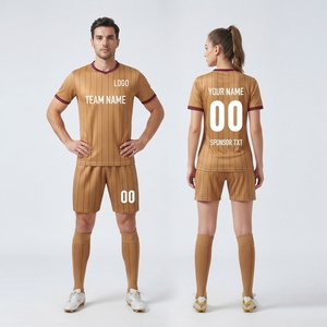 Uniformes de Fútbol Sublimados al por Mayor, Personalizados para Hombres y Niños, Conjunto de Uniforme de Fútbol en Blanco, Ropa de Entrenamiento para Equipos Masculinos, Camiseta de Entrenamiento - Product Image 4
