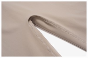 High Waist <b>Flared</b> Leg <b>Yoga</b> <b>Leggings</b> Full Length Solid Color Seamless Spandex Nylon Four-Way Stretch Workout Pants - Product Image 3