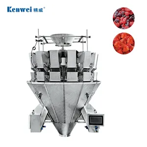 Automatic Packing New Style Automatic 14 Heads Multihead Cheese Weigher Snack Packaging Machines For Jelly Candy Cotton Candy