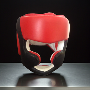 Protector de Cabeza de Boxeo Profesional Premium, Protector Facial de Cuero Genuino Personalizado con Cierre de Velcro y Ventilaciones, Unisex - Product Image 4