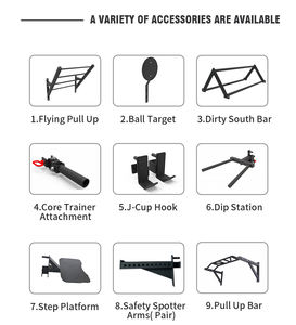 Fabriek Custom Gym <span class=keywords><strong>Rigs</strong></span> 12 Cellen Outdoor Gewichtheffen Kooi Cf Competitie Rig Outdoor Gym Squat <span class=keywords><strong>Rigs</strong></span> Adn Racks - Product Image 6