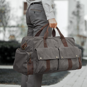 Versatile Gym Duffle Bag Sports Travel <b>Holdall</b> Large Capacity Workout <b>Weekend</b> Carrying Luggage Storage With Adjustable Shoulder - Product Image 2