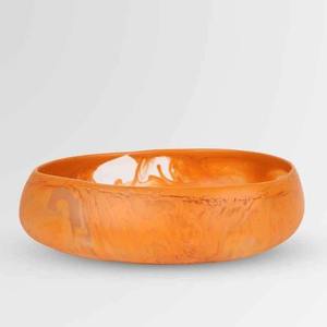Eco-Friendly Polished Handmade Fantasy Fruitful Epoxy Resin Agate Bowl with Salad Server and Magnesia Party Decoration - Product Image 6