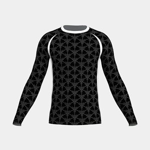 Men's Short Sleeve MMA Rash Guard BJJ Compression Top Approved <b>Grappling</b> Training Wear USA Europe Wholesale Market - Product Image 1
