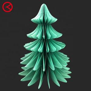 Wholesale Flat <b>Honeycomb</b> Paper Tree for Indoor Christmas <b>Decorations</b> Christmas <b>Decoration</b> Supplies - Product Image 5
