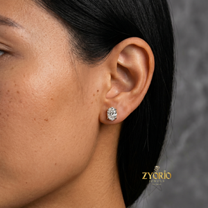 Zyorio Jewels Marquise Cut Lab Grown Diamond Stud <b>Earrings</b> 1ct Each 2pcs D VS1 IGI Certified 14K White Gold Trendy Women's <b>Fine</b> - Product Image 3