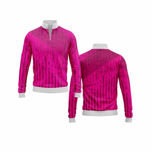 Custom Lightweight Stylish Half Zip Jacket <b>Men</b> Women Youth Sportswear Quick Dry Team <b>Pullover</b> With BesT Half Zip Jacket OEM - Product Image 6