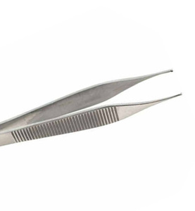 แหนบผ่าตัดสแตนเลสแบบตรง ปลายแหลม ยี่ห้อ Adson รุ่น Micro Plain  ขายดี - Product Image 2