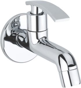 Wall Mounted Chrome Brass Bib <b>Tap</b> Long Body <b>Washing</b> <b>Machine</b> Water Faucet Laundry Bathroom Single Cold BasinTap Replacement Valve - Product Image 1