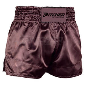 Pantalones Cortos de Muay Thai Cómodos y Ligeros para Entrenamiento, Gimnasio, Combate y Artes Marciales - Product Image 3