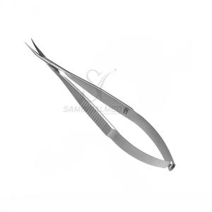 Ciseaux ophtalmologiques Westcott en acier inoxydable, courbés, extra tranchants, 4,5 pouces, instruments chirurgicaux oculaires manuels, réutilisables - Product Image 5