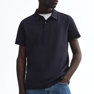 Nouveau design, polo homme de haute qualité, décontracté, à manches courtes, avec logo brodé personnalisé, polos respirants pour hommes - Product Image 6