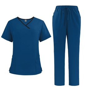 Quick Dry Breathable Luxury Hospital Scrubs Custom Logo Medical Uniforms Customized - Product Image 2