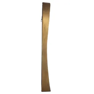 <b>Oval</b> <b>Gold</b> Plated Wall <b>Mirror</b> Modern Accent <b>Mirror</b> for Entryway Home Decor Foliage Design Nature Theme Single Piece - Product Image 2
