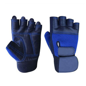 Guantes de Ciclismo y Levantamiento de Pesas de Medio Dedo, para Deportes al Aire Libre, Entrenamiento, Gimnasio, Ejercicio, con Soporte para Muñeca, Sin Dedos, Antideslizantes y Transpirables - Product Image 1