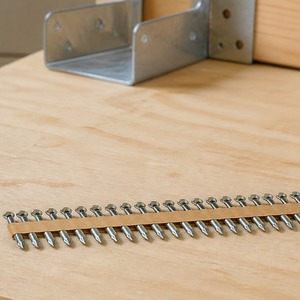 [YOU-ONE Sistemas de Fijación] Clavos para Estructuras de 3.3 a 4.1 mm, Clavos para Soportes de Viga de 34 Grados, Conector Metálico, Envasados en Papel - Product Image 2
