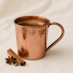 Handcrafted 100% Pure Copper Moscow Mule Mug Solid Hammered Finish Cocktail <b>Drinkware</b> For Home Bar Food Safe Copper Cup On Sale - Product Image 4