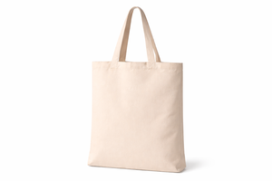 Sac fourre-tout en toile avec motif hexagonal bleu, design minimaliste, sac de shopping toutes saisons - Product Image 3