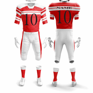 Vente Flash : Uniforme de Football Américain Respirant en Spandex/Polyester, Séchage Rapide, Faible MOQ, Logo Personnalisé par Sublimation, pour Hommes, Pakistan - Product Image 3