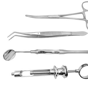 Kit de Instrumentos Quirúrgicos Dentales Profesionales Premium Ergonómicos de Acero Inoxidable con Certificación CE, 25 Piezas, Manual para Extracción de Dientes Principales - Product Image 3