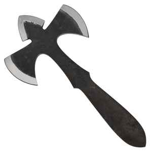 Hacha Táctica de Doble Hoja Hecha a Mano, Forjada en Acero de Grado Industrial, para Tala de Árboles y Uso en Exteriores - Product Image 6